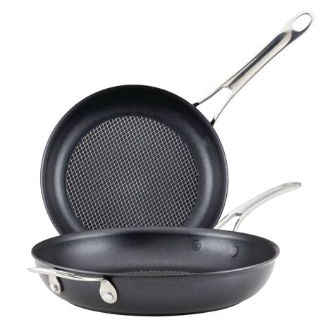 10 Inch And 12 Inch Hybrid Nonstick Frying Pan Set Anolon