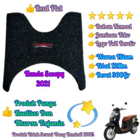 Jual Karpet Motor Pijakan Kaki Honda Scoopy Di Seller Bengkel