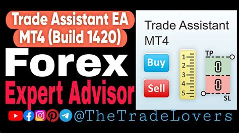 Trade Assistant Ea Mt4 Platform Build 1420 Forex Robot Mt4 Expert