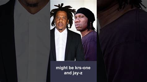 Two Best Rappers Of All Time Krs One And Jay Z Youtube