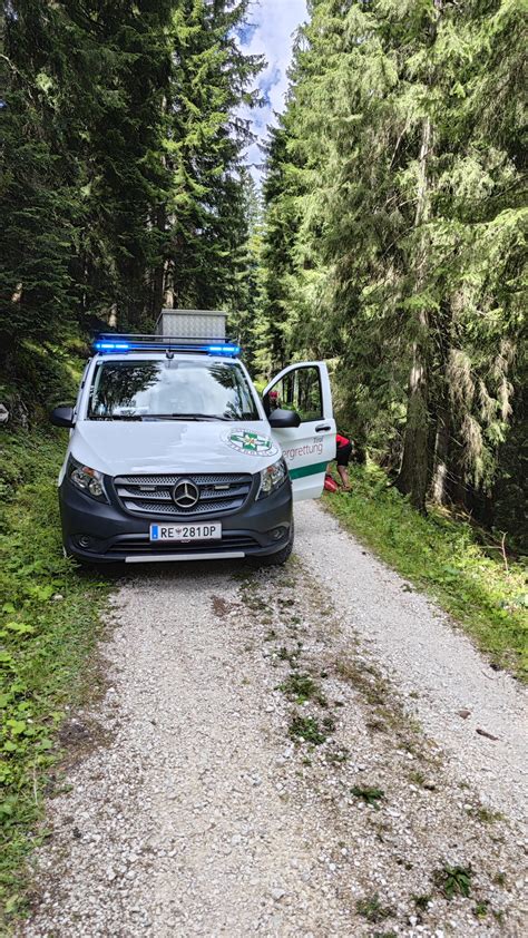 Mountainbike Sturz Ortsstelle Reutte Bergrettung Tirol