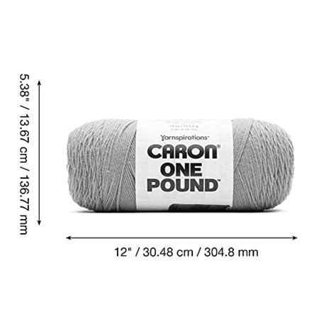 Caron One Pound Black Yarn 2 Pack Acrylic 4 Ply