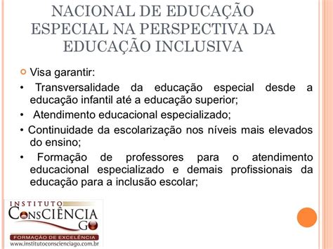 Educação Especial Na Perspectiva Inclusiva