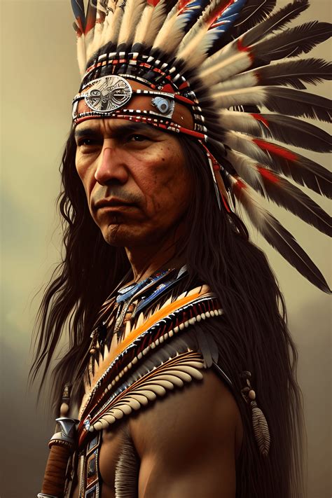 Native American Indian Warrior