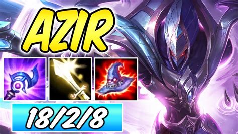 S Full Burst Electrocute Azir Mid 40 Cdr Build And Runes Eternal Hero