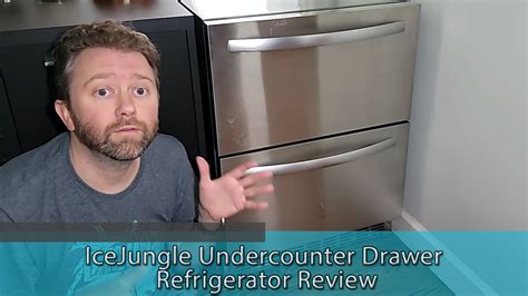 Watch Icejungle Undercounter Drawer Refrigerator Unboxing Review On