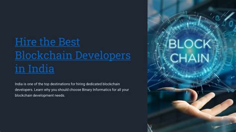 Ppt Hire The Best Blockchain Developers In India Powerpoint Presentation Id 12780428