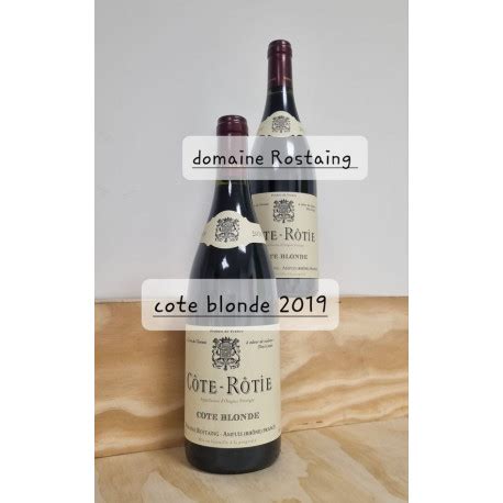 Acheter Vin rouge Domaine René Rostaing Côte Rôtie Côte Blonde