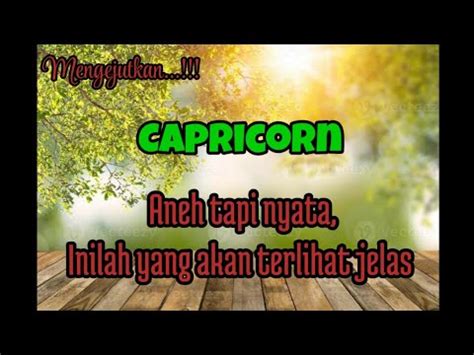 Capricorn Mengejutkan Aneh Tapi Nyata Inilah Yang Akan Terlihat