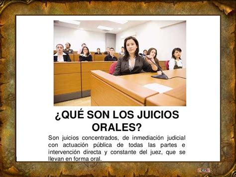 Juicios Orales