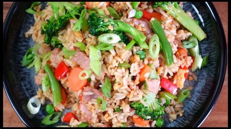 Easy Egg Fried Rice Quick And Delicious Leftover Rice Recipe Youtube