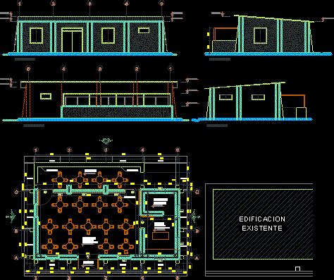 Comedor I E Primaria En Autocad Librer A Cad