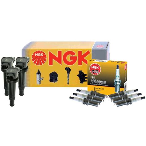 Ngk Ignition Coils G Power Platinum Spark Plugs Kit For Hyundai