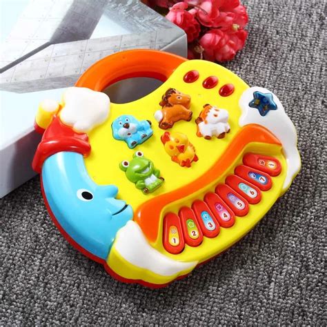 Funny Lovely Baby Children Kids Musical Educational Animal Farm Piano ...