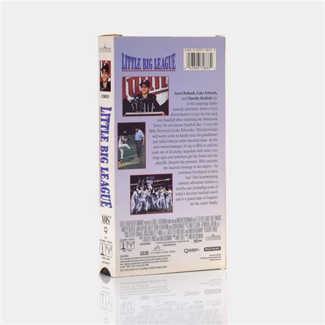 Little Big League Vhs Tape