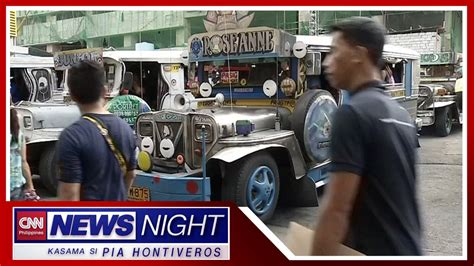 Jeepney Drivers Operators Hati Sa Pagsali Sa Tigil Pasada News Night