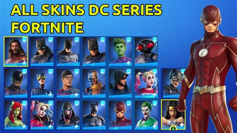 Todas Las Skins De Dc Series En Fortnite Youtube