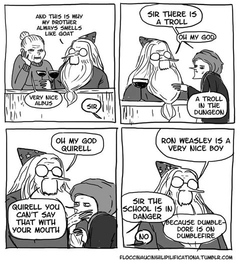 15 Funny ‘harry Potter Comics Reveal How Irresponsible Dumbledore Was Harry Potter Comics