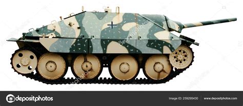 Jagdpanzer Hetzer Contratorpedeiro Tanque Leve Alemão Segunda Guerra