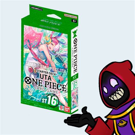 ONE PIECE CARD GAME Uta ST16 STARTER DECK Reserva GeekLogía