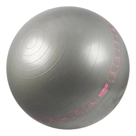 Bola Suíça Para Pilates 65 Cm Cinza Liveup Ls3577 c Parcelamento sem