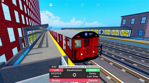 Roblox Gameplay Of Subway Train Simulator Ac Youtube