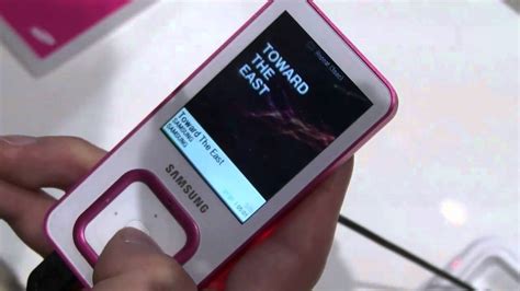 IFA 2010: Представляем новый Самсунг мп3-плеер YP-Q3 - YouTube