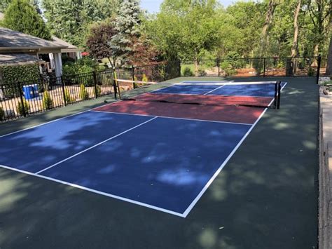 Pickleball Court Construction - Schubert Tennis