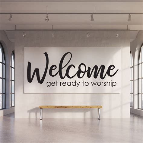 Church Welcome Sign - Etsy