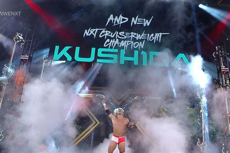 Kushida Wins Nxt Cruiserweight Title From Santos Escobar On Wwe Nxt