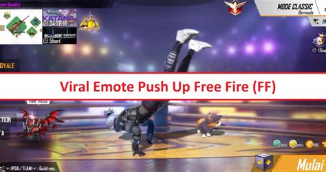 Viral Emote Push Up Free Fire Ff Ada Apa Ya Esportsku