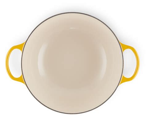 Le Creuset La Marmite Signature Familientopf Gusseisen Nectar Gelb Cm