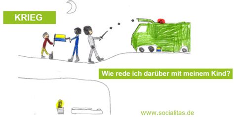 Wie rede ich mit meinem Kind über Krieg Socialitas