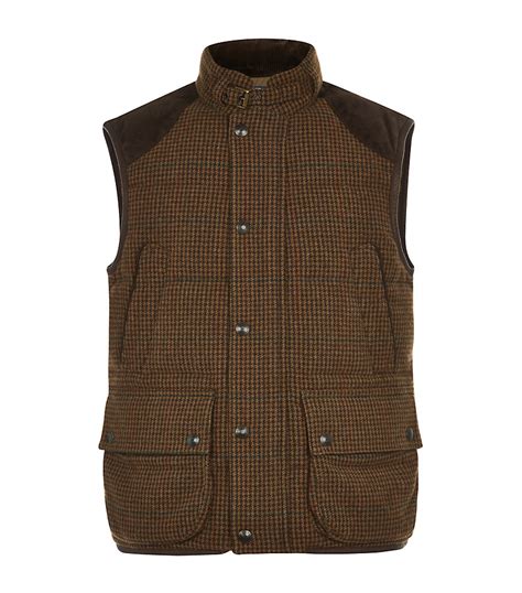 Polo Ralph Lauren Wolf Creek Tweed Vest In Brown For Men Red Lyst