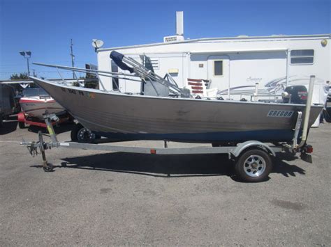 Boat For Sale Gregor Aluminum Center Console Fishing Boat In