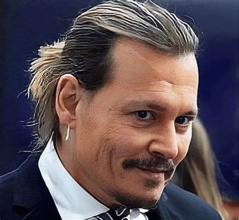 Fashionable Johnny Depp Hairstyle Long His Best S S And