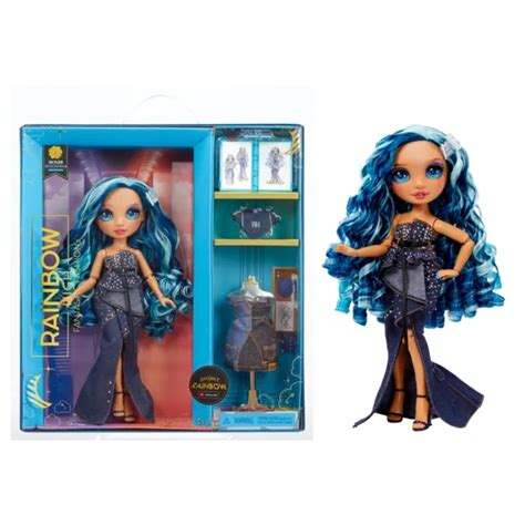 Rainbow High Fantastic Fashion Skyler Bradshaw Blue Fashion Doll