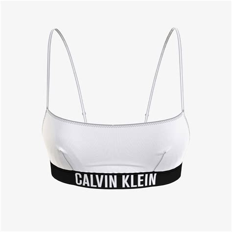 Calvin Klein Bralette Rp Kad N Beyaz Bikini St Kadin Mayo Bikini