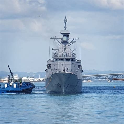 HMNZS Te Kaha Arrives In New Zealand With New Capability Following ...