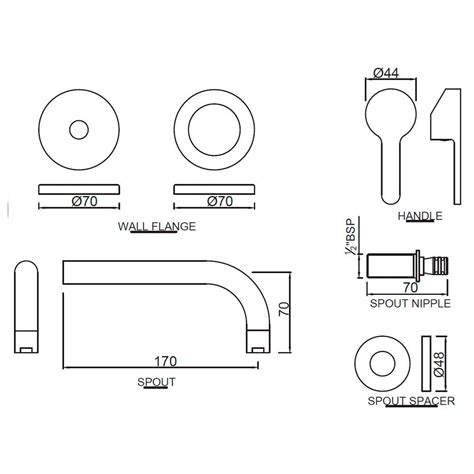 Fusion Two Hole Built In Inwall Manual Valve Jaquar Uae