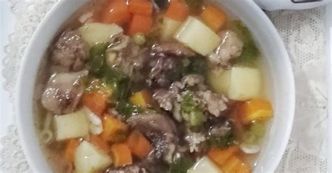 Resep Sop Daging Rempah Oleh Farida Sulthan Ig Malika Cookpad