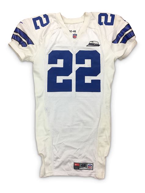 Lot Detail - Emmitt Smith 2000 Dallas Cowboys Game Used Jersey - PHOTO MATCHED! Landry Patch ...