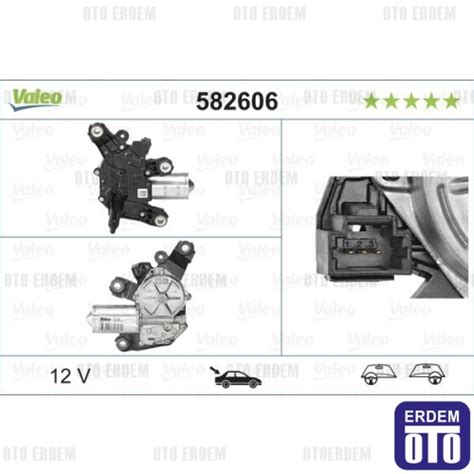 Dacia Duster Silecek Motoru Valeo 287102467R VAL 582606 Oto Erdem