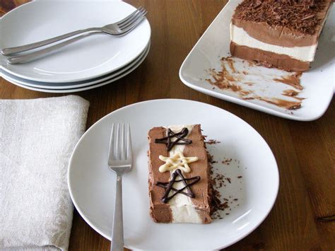 Maple•spice White And Dark Chocolate Mocha Hazelnut Layered Mousse