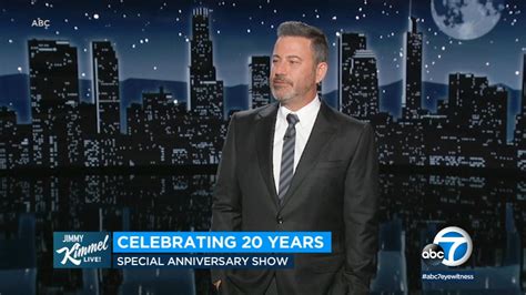 Jimmy Kimmel Takes Trip Down Memory Lane To Celebrate Th Anniversary