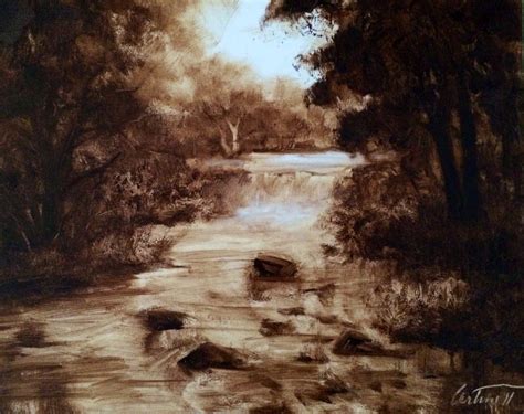 Monochrome Oil Painting