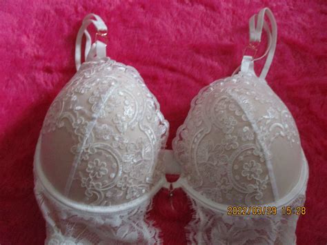 ANN SUMMER UNDERWIRED PADDED WHITE NUDE BODY FIERCELY SEXY SIZE D E NWT EBay De