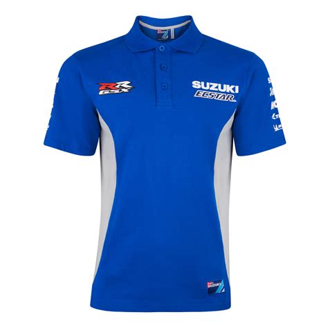 Suzuki Motogp Team Polo Shirt 2020 Suzuki Merchandise And Apparel