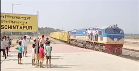 Trial Run On Akhaura Agartala Rly Line Successful Inauguration Likely