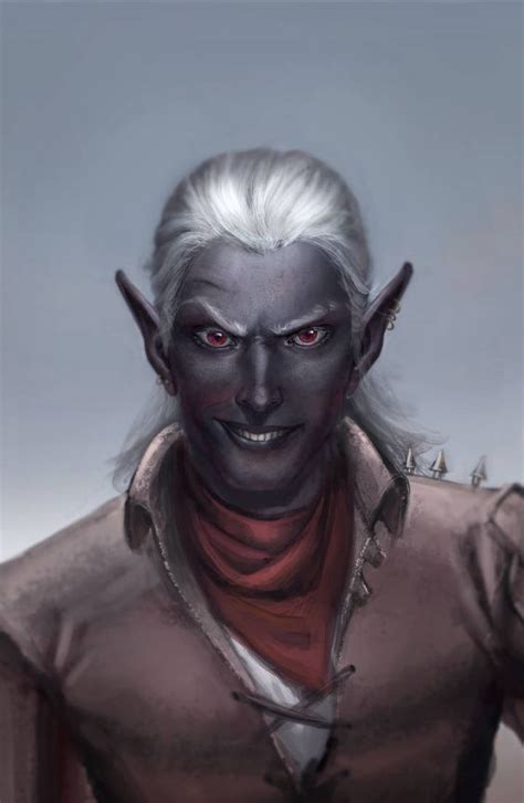 Pin By Nava Rron On Charakter Drow Male Dark Elf Fantasy Character